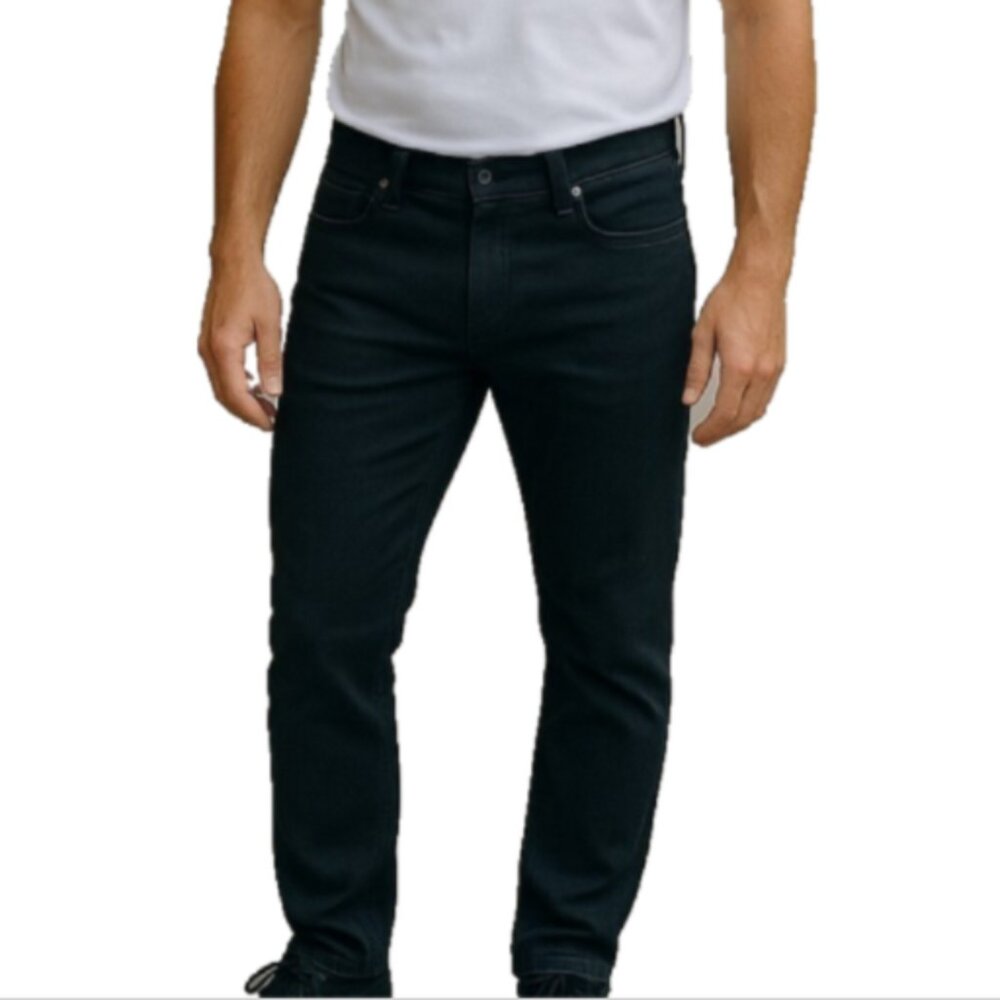 J Brand Kane Men’s Pants 29x34 Black Straight Double Weave Twill Designer NWT